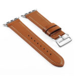 a.l6.3 DASSARI Smooth Leather Strap for Apple in Tan