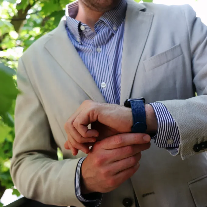 a.l9 Lifestyle DASSARI Leather Watch Band Strap For Apple