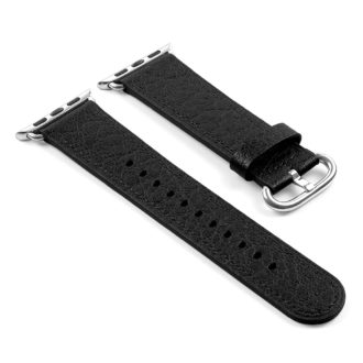 a.l9.1 DASSARI Leather Strap For Apple in Black 2