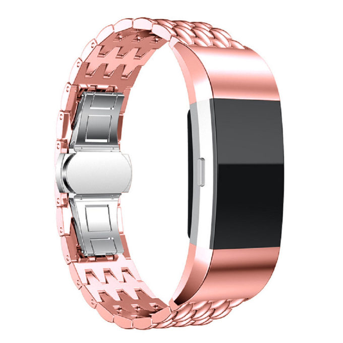 fb.m27.rg Fitbit Charge 2 Band in Rose Gold