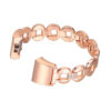 fb.m29.yg.22 Fitbit Charge 2 Stainless Steel Link Braclet w White Rhinestones in rose Gold