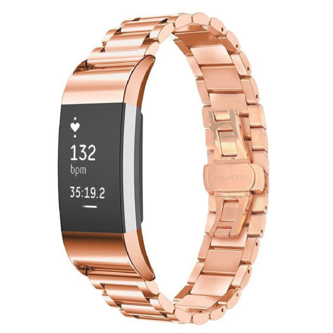 fb.m30.rg Charge 2 H Link Rose Gold