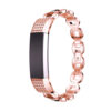 fb.m31.rg.5 Alta Bangle in Silver w Blue Rhinestones