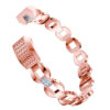fb.m31.rg.5 Alta Bangle in Silver w Blue Rhinestones 2