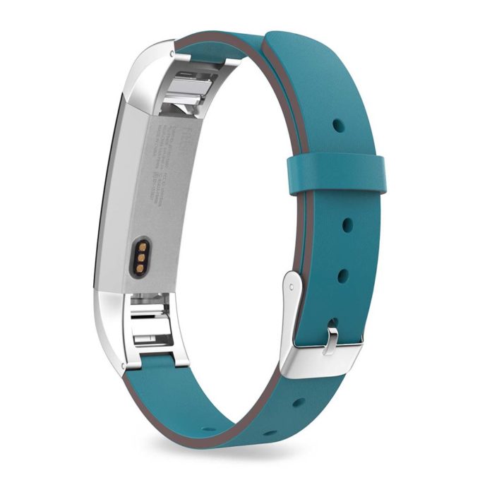 Fb.l1.5 Leather Strap For Fitbit Alta In Blue 2