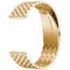 Fb.m17.yg Blaze Stailess Steel Beaded Band In Yellow Gold