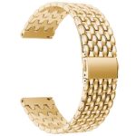 Fb.m17.yg Blaze Stailess Steel Beaded Band In Yellow Gold 2
