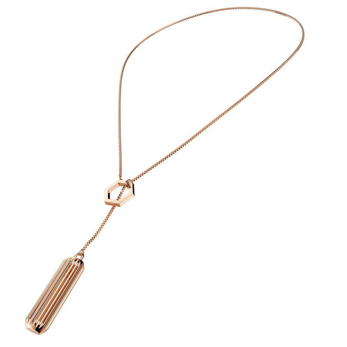 Fb.n1.rg Flex 2 Necklace In Rose Gold