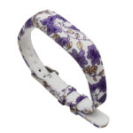 Fb.r6.e Patterned Silicone Strap For Flex 2 In Purple Flowers