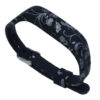 Fb.r6.l Patterned Silicone Strap For Flex 2 In Silver Butterfly