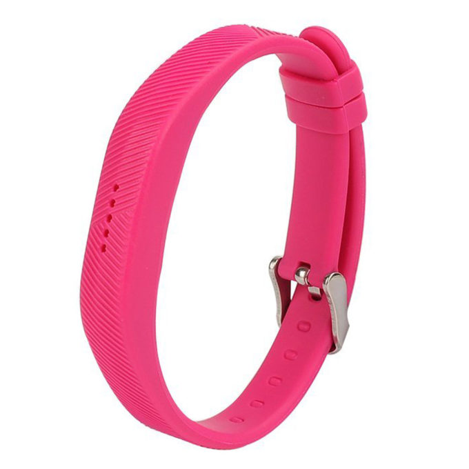Fb.r7.13a Silicone Strap For Fitbit Flex In Dark Pink