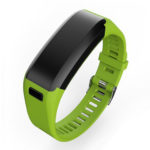 G.10.11 Soft Silicone Sport Strap Garmin For Vivosmart HR In Line Green