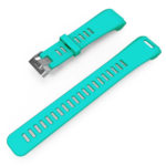 G.10.11a Soft Silicone Sport Strap Garmin For Vivosmart HR In Mint Green 2b