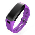 G.10.18 Soft Silicone Sport Strap Garmin For Vivosmart HR In Purple