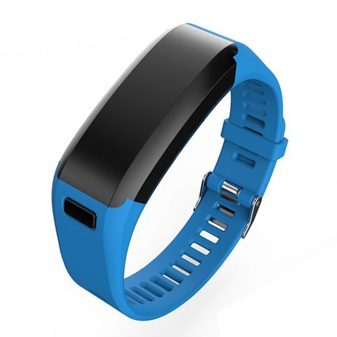 G.10.5 Soft Silicone Sport Strap Garmin For Vivosmart HR In Blue