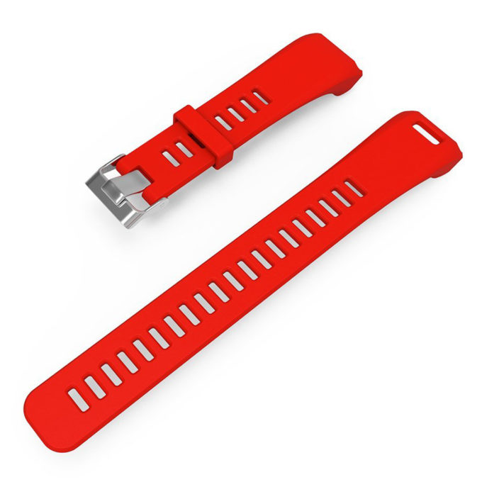 G.10.6 Soft Silicone Sport Strap Garmin For Vivosmart HR In Red 2