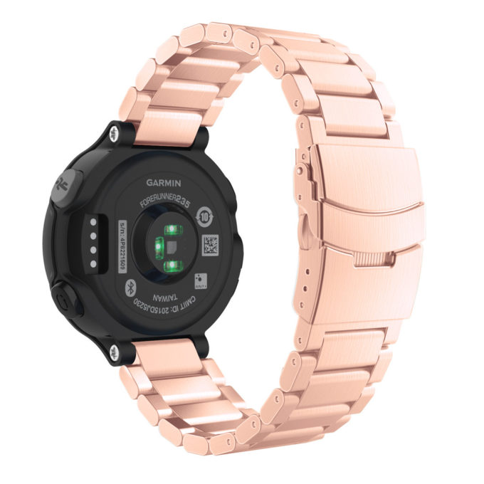 G.m3.rg Forerunner Stainless Steel H Link Band In Rose Gold 2