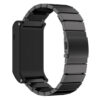 G.m6.mb Stainless Steel Rectanglar Link For Garmin Vivoactive HR In Black 2