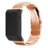 G.m6.rg Stainless Steel Rectanglar Link For Garmin Vivoactive HR In Rose Gold