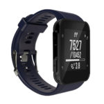 G.r.11.5 Silicone Strap For Garmin Forerunner 35 In Blue