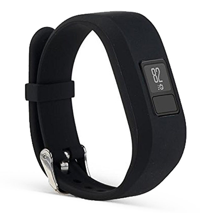 G.r12.1 Garmin Vivofit Silicone Band In Black