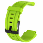 G.r14.11 Silicone Strap For Garmin Forerunner 225 W Black Buckle In Lime 3
