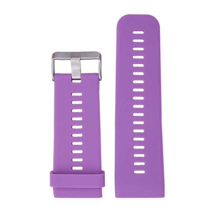 G.r6.18 Silicone Strap For Garmin Vivoactive HR In Purple