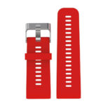 G.r6.6 Silicone Strap For Garmin Vivoactive HR In Red