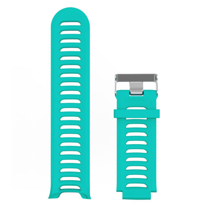 G.r7.11a Silicone Strap For Garmin Forerunner 910XT In Mint Green