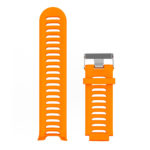 G.r7.12 Silicone Strap For Garmin Forerunner 910XT In Orange