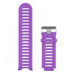 G.r7.18 Silicone Strap For Garmin Forerunner 910XT In Purple