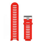 G.r7.6 Silicone Strap For Garmin Forerunner 910XT In Red