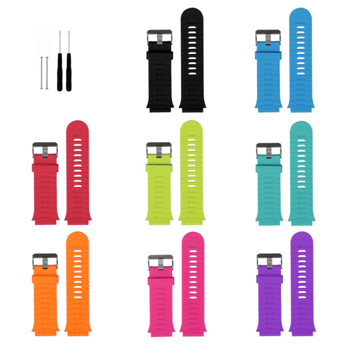 G.r8 All Color B Silicone Strap For Garmin Forerunner 920XT