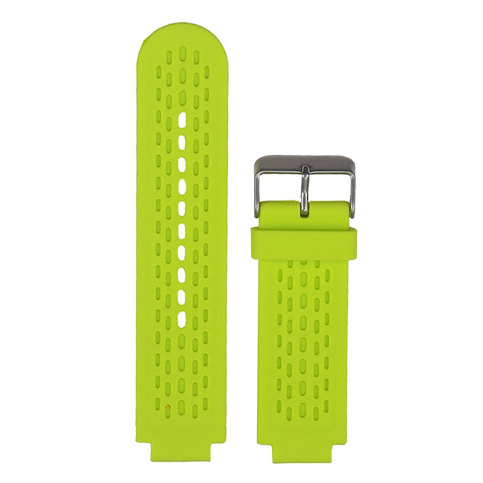 G.r9.11 Silicone Watch Band Strap For Garmin Vivoactive In Green