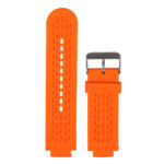 G.r9.12 Silicone Watch Band Strap For Garmin Vivoactive In Orange