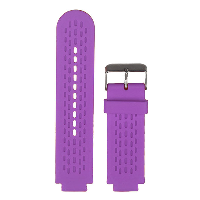 G.r9.18 Silicone Watch Band Strap For Garmin Vivoactive In Purple