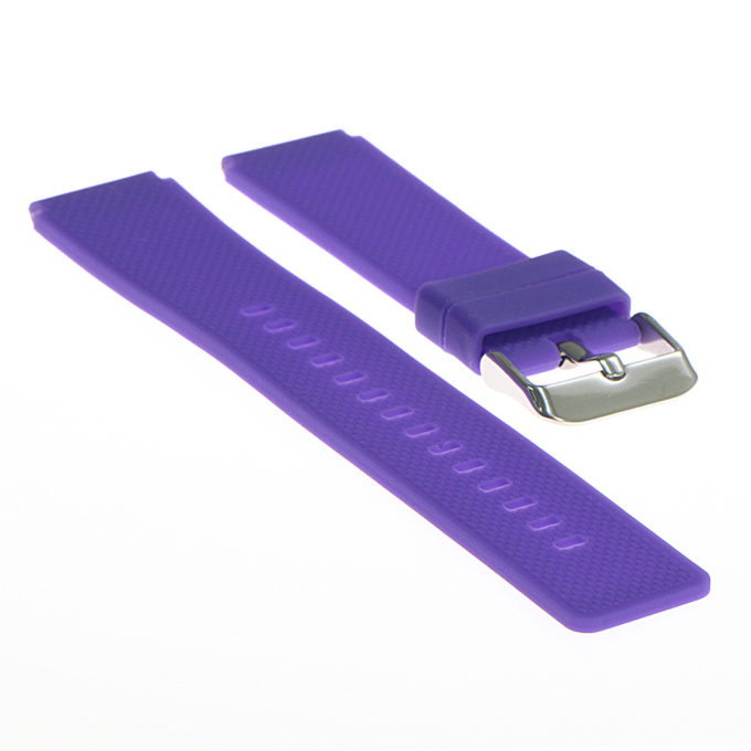H.r2.18.18 Quick Realese Silicone Strap For Huawei And Samsung Classic In Purple