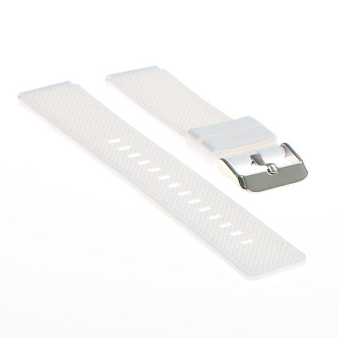 H.r2.22.18 Quick Realese Silicone Strap For Huawei And Samsung Classic In White