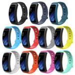 S.r5. All Color Silicone Sport Strap For Samsung Gear Fit 2 SM R360