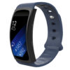 S.r5.5 Silicone Sport Strap For Samsung Gear Fit 2 SM R360 In Dark Blue
