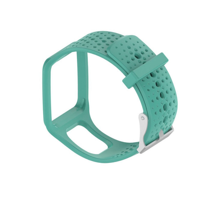 T.r1.11 Silicone Strap For TomTom Runner Cardio In Mint Green 2
