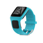 T.r1.5 Silicone Strap For TomTom Runner Cardio In Light Blue