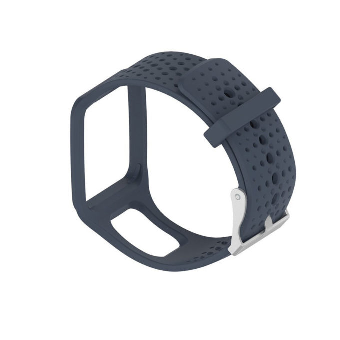 T.r1.5a Silicone Strap For TomTom Runner Cardio In Dark Blue 2