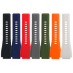 Pu7 All Color Silicone Strap For Bell And Ross
