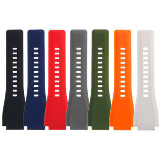 Pu7 All Color Silicone Strap For Bell And Ross