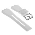 Pu7.22 Silicone Strap For Bell And Ross In White