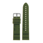 Pu9.11 Silicone Rubber Strap In Green 2