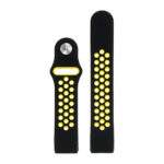 Fb.r13.1.10 Silicone Sport Band In Black And Yellow 2