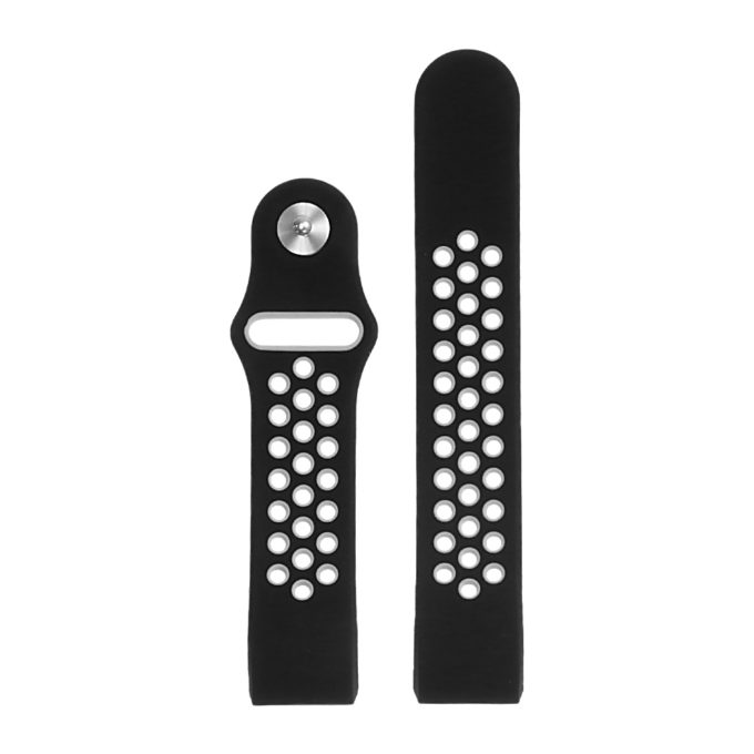 Fb.r13.1.7 Silicone Sport Band In Black And Grey 2