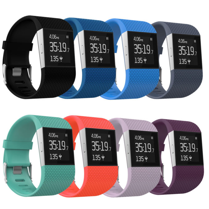 Fb.r15 All Color Silicone Band For Fitbit Surge